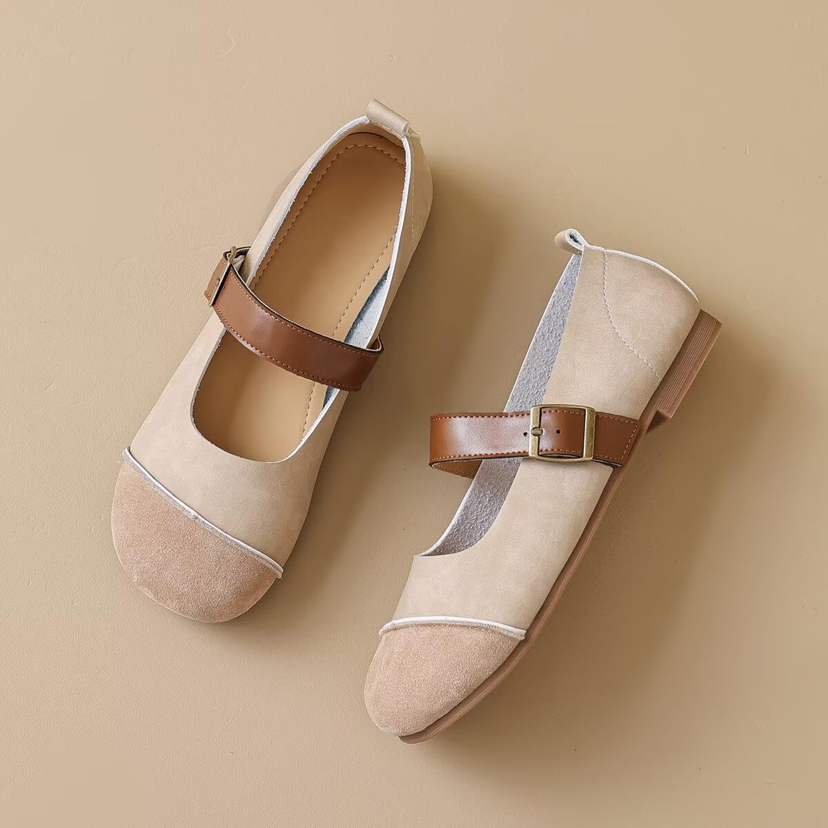 Beige-and-Brown-Mary-Jane-Flats-1.jpg